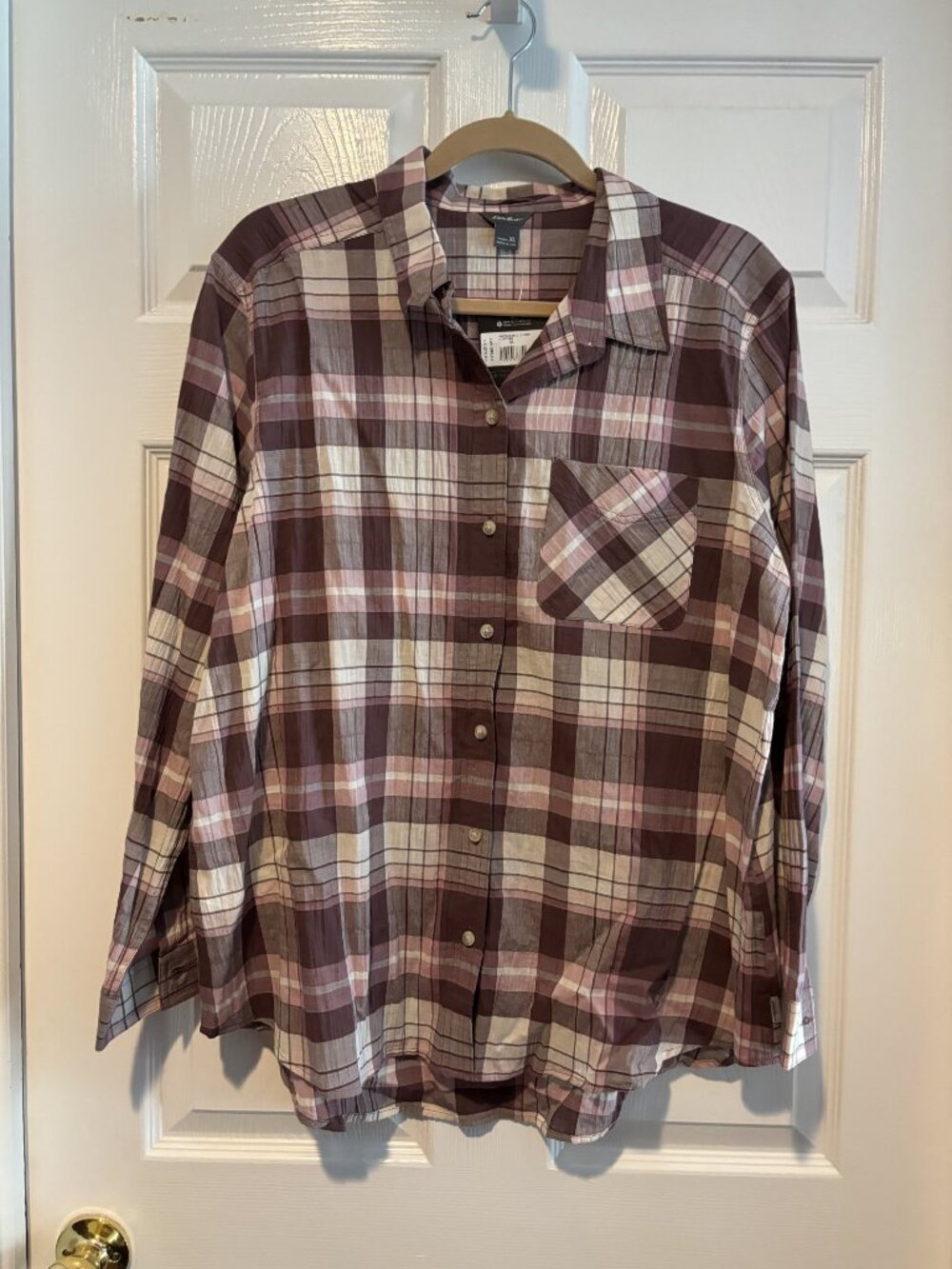 NWT Eddie Bauer Classic Fit Button Down Shirt